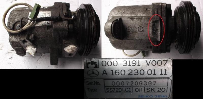 Замовити для SMART Fortwo I (450) Компресор кондиціонеру