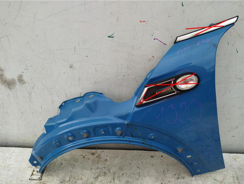 Заказать на MINI Cooper II (R56) Крыло переднее левое