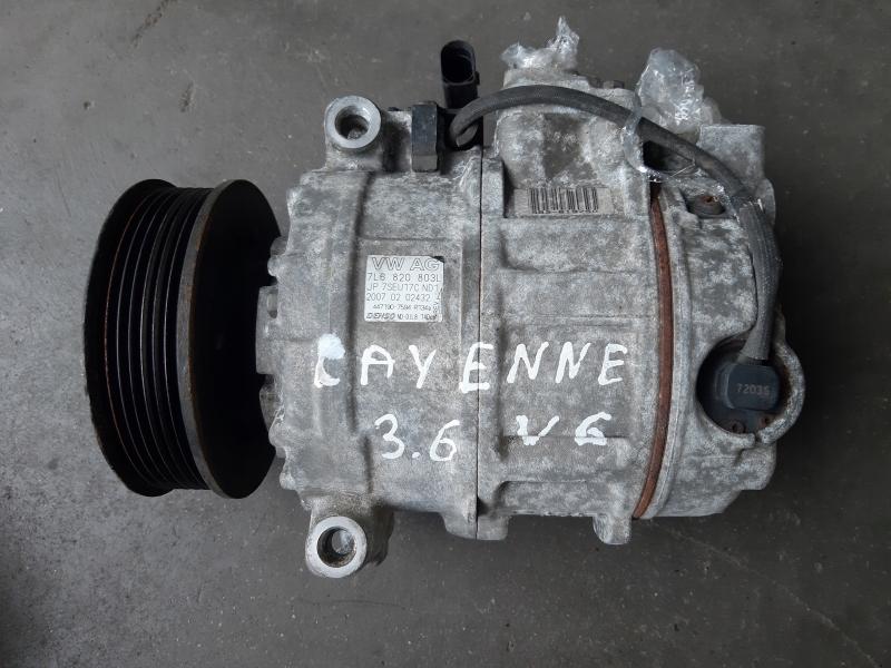 Компресор кондиціонеру запчастини  Porsche cayenne фото